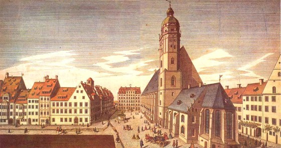 Santo Tomás de Leipzig a comienzos del siglo XVIII