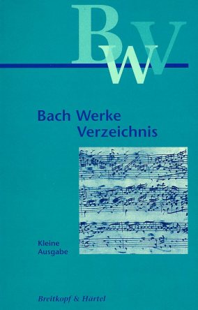 El catálogo Bach-Werke-Verzeichnis